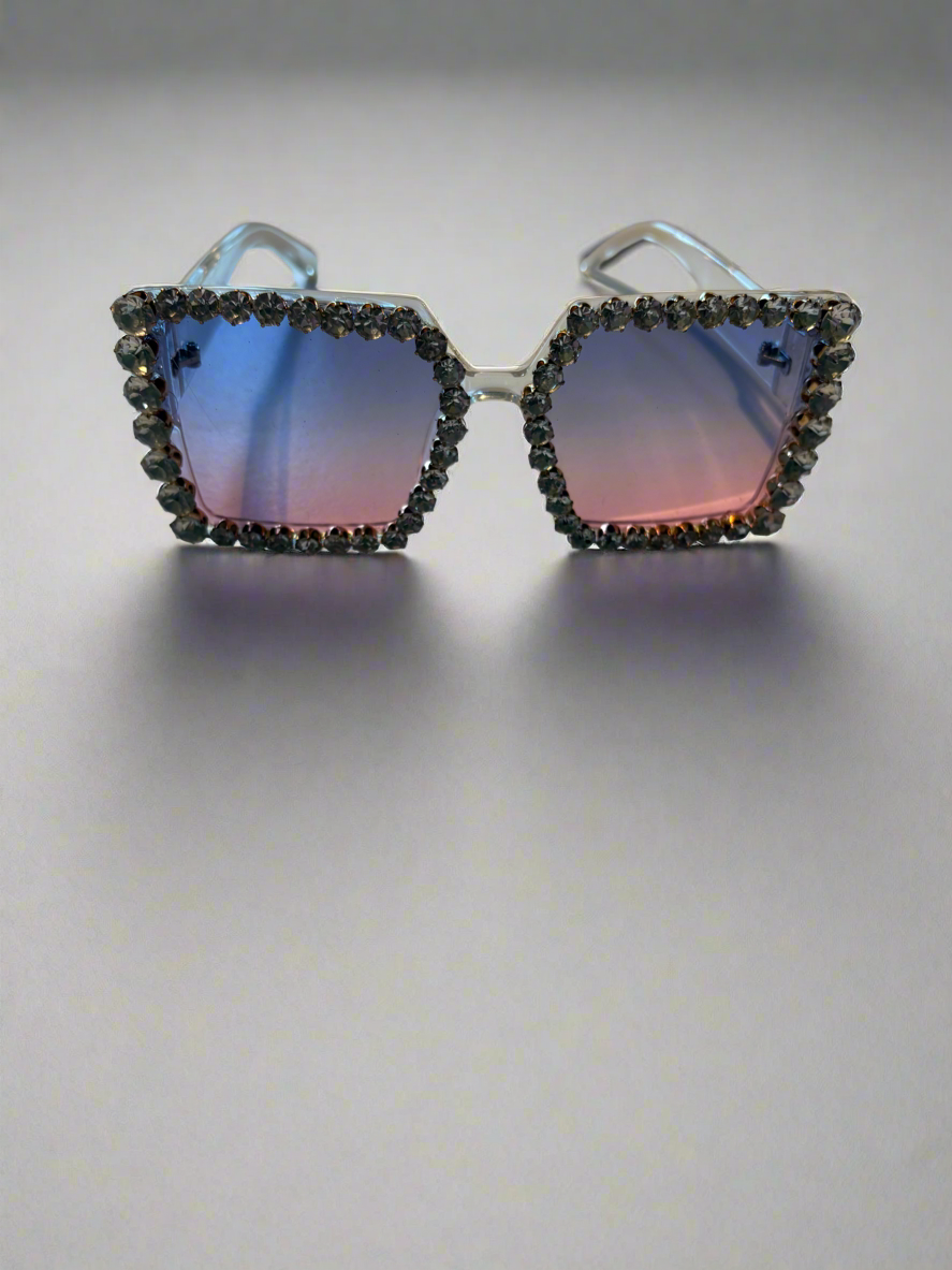Rhinestone glasses