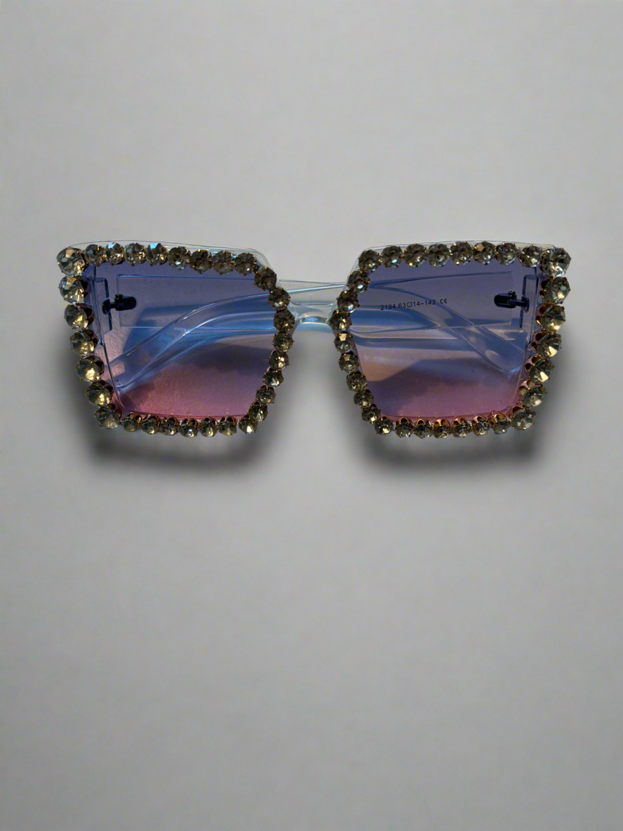 Rhinestone glasses