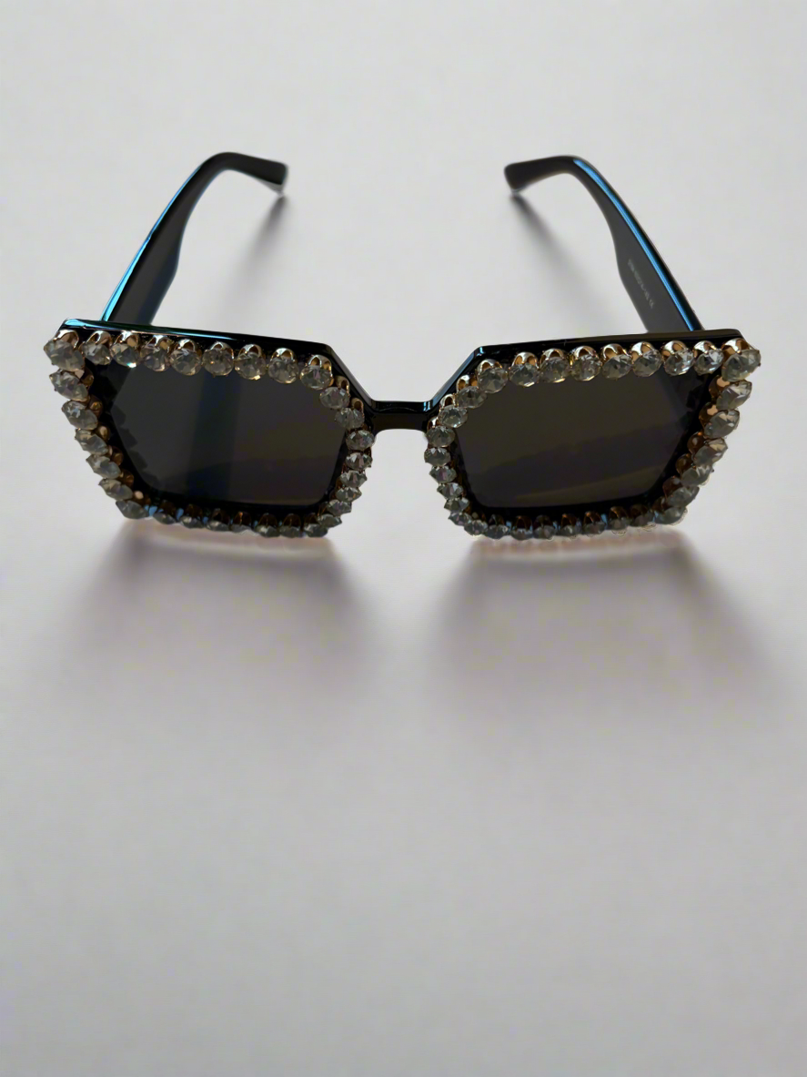 Rhinestone glasses