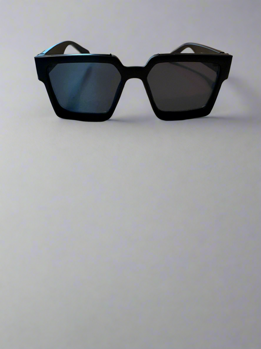 Square frame glasses