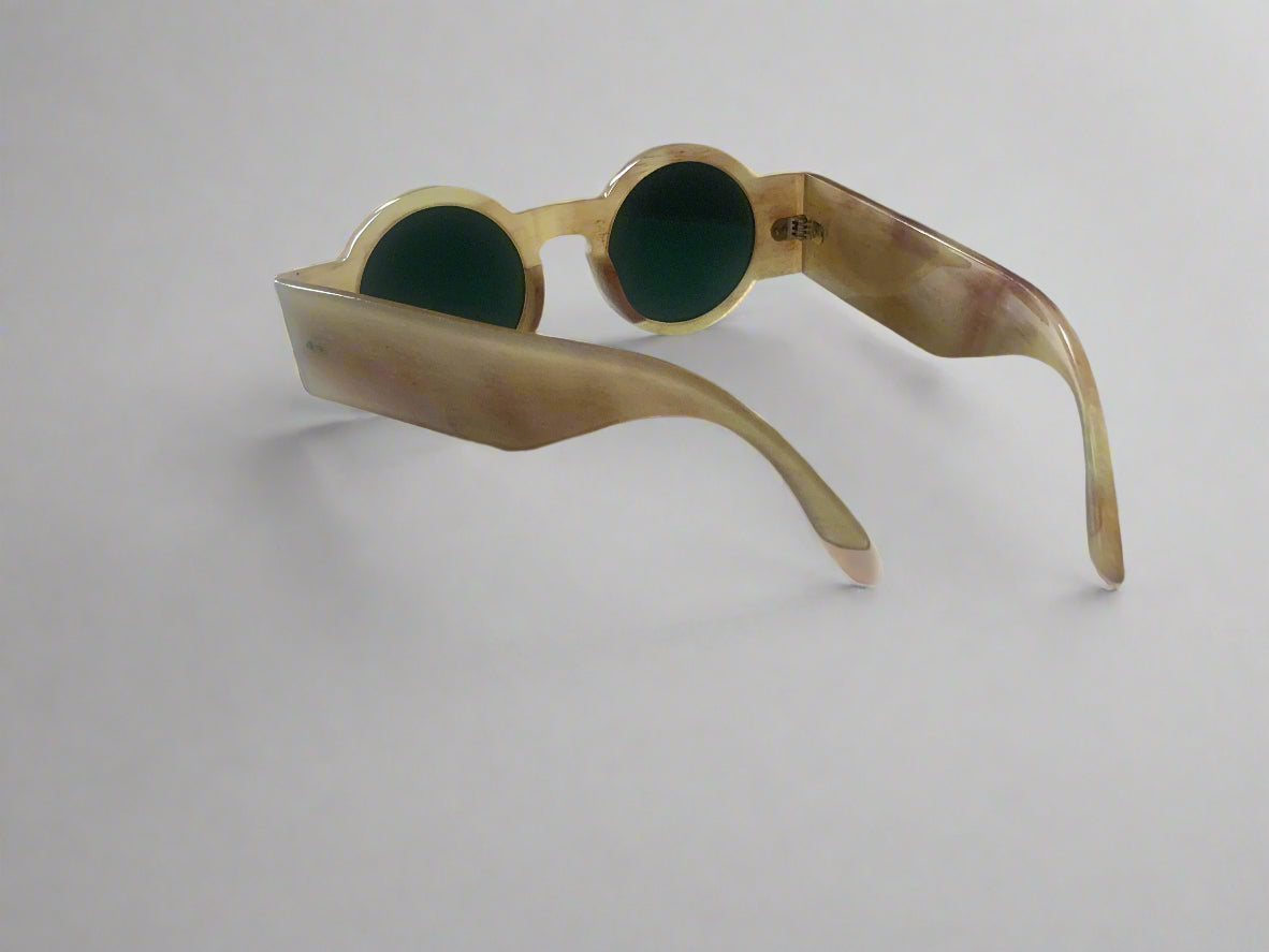 Genuine Honey Horn Sunglasses | Unique Design | Luxury Eyewear