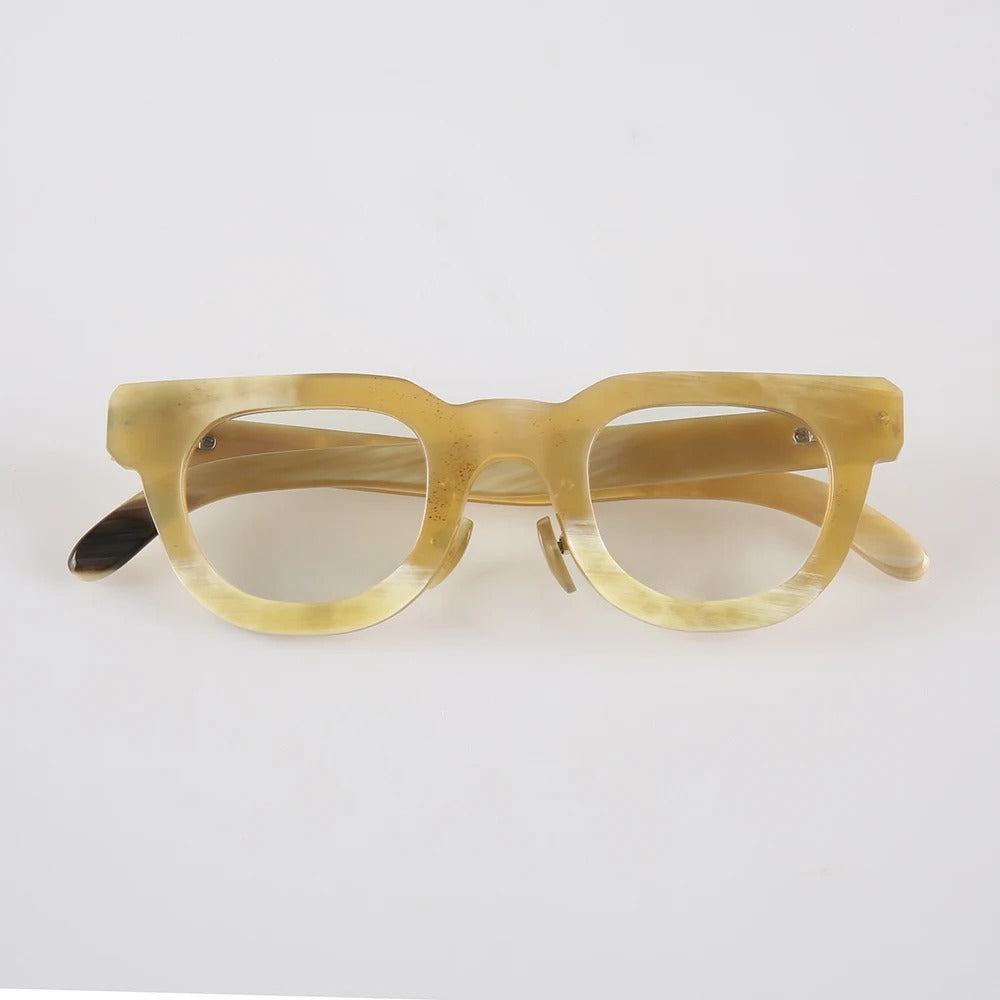 Anti Blue Light Glasses | Natural Horn Frames | Luxury Eyewear