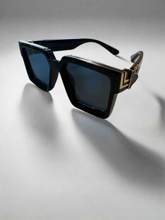 Square frame glasses