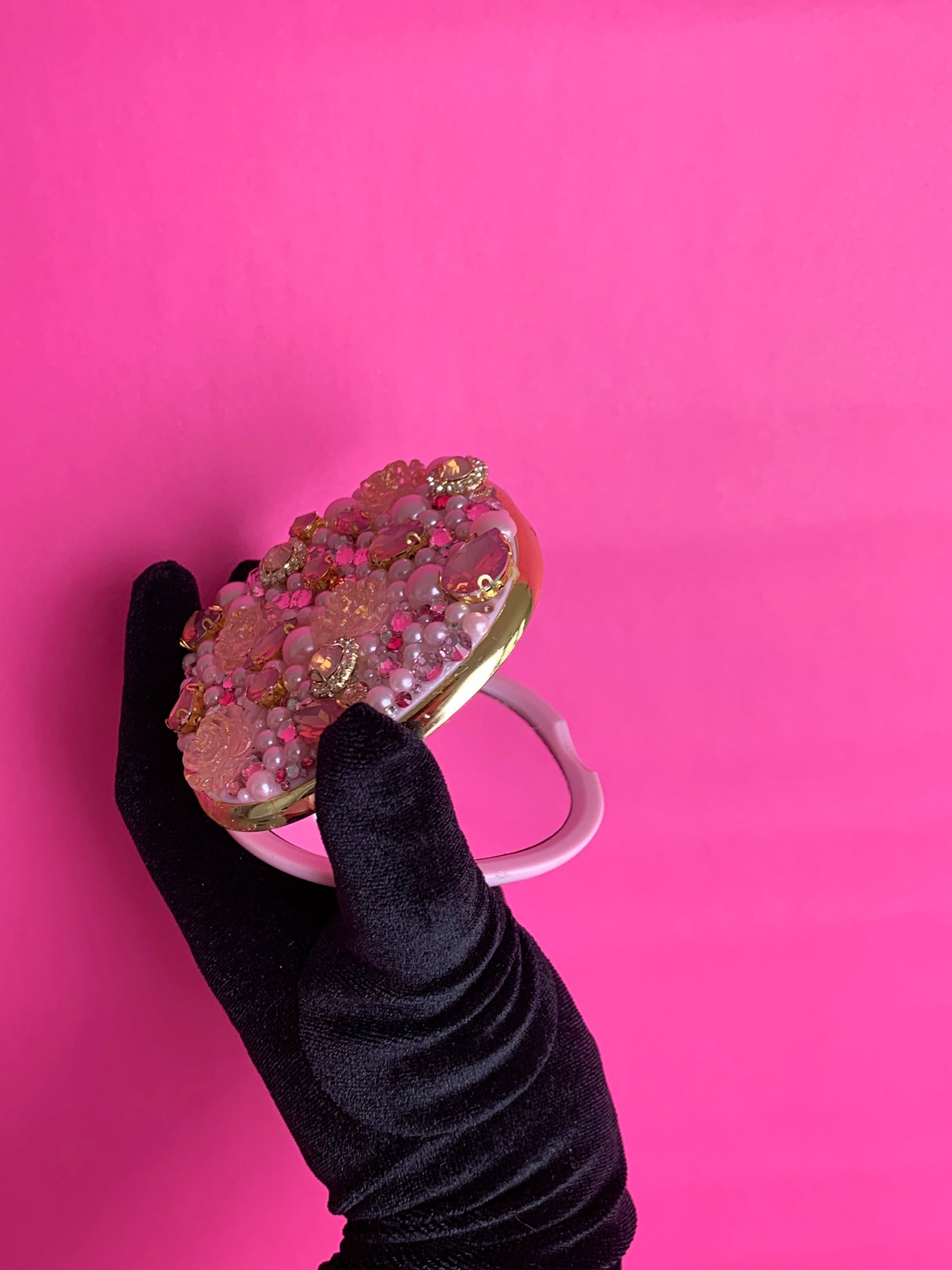 Embellished Compact Mirror