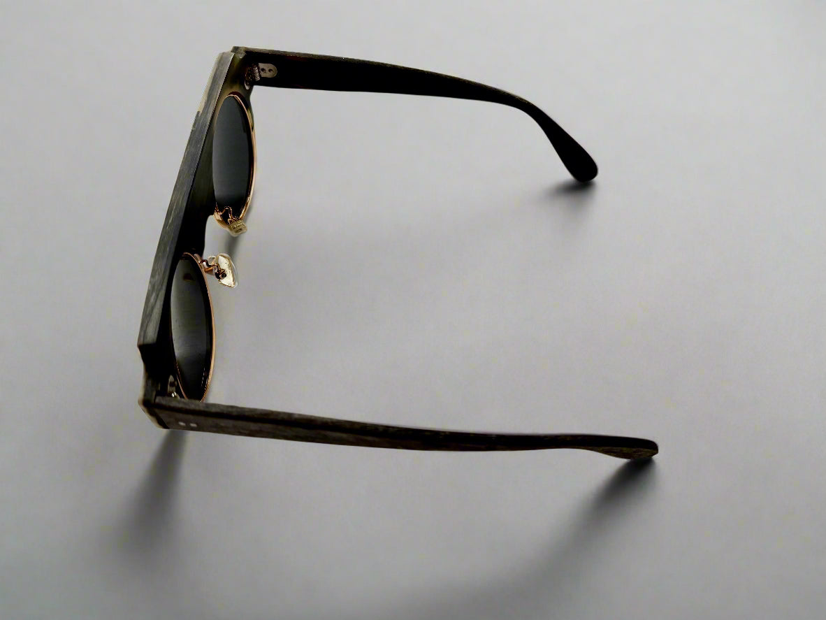Steampunk Eyewear | Genuine Horn UV400 Sunglasses | Unique Luxury Eyewear |
