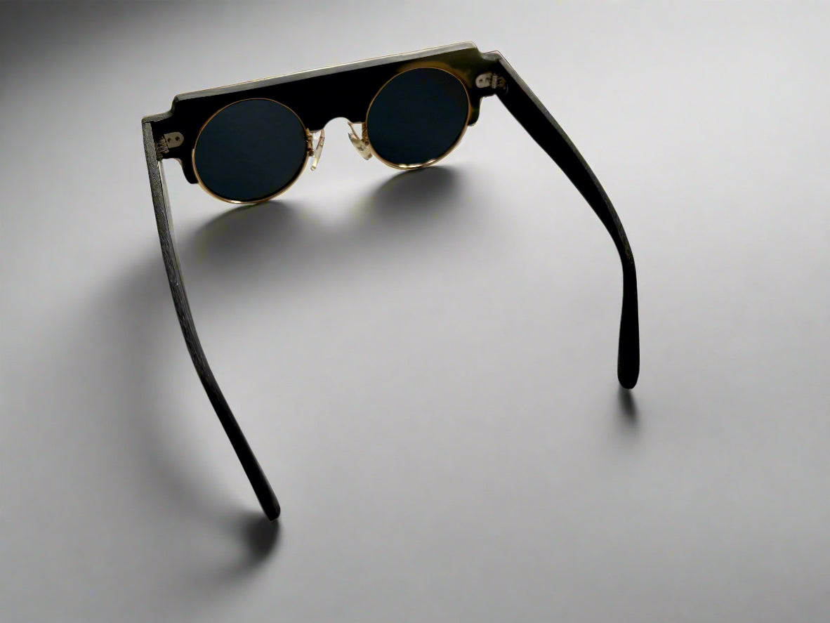 Steampunk Eyewear | Genuine Horn UV400 Sunglasses | Unique Luxury Eyewear |