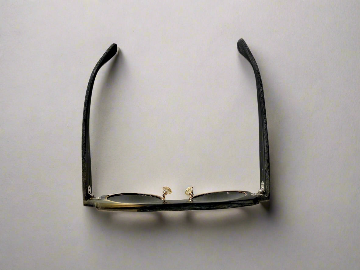 Steampunk Eyewear | Genuine Horn UV400 Sunglasses | Unique Luxury Eyewear |