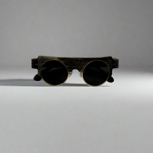 Steampunk Eyewear | Genuine Horn UV400 Sunglasses | Unique Luxury Eyewear |