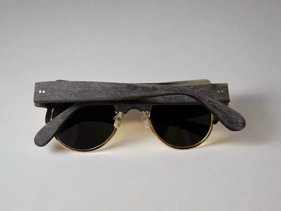 Steampunk Eyewear | Genuine Horn UV400 Sunglasses | Unique Luxury Eyewear |